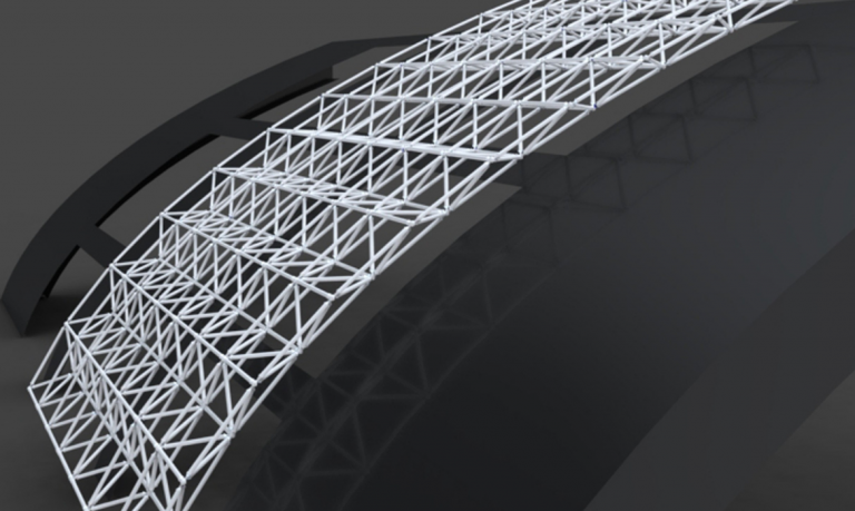 Spaceframe canopy