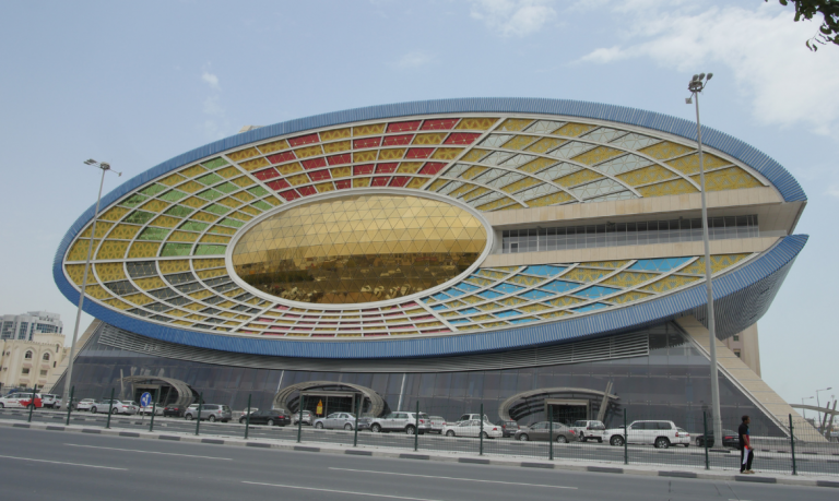 Spaceframe and glass